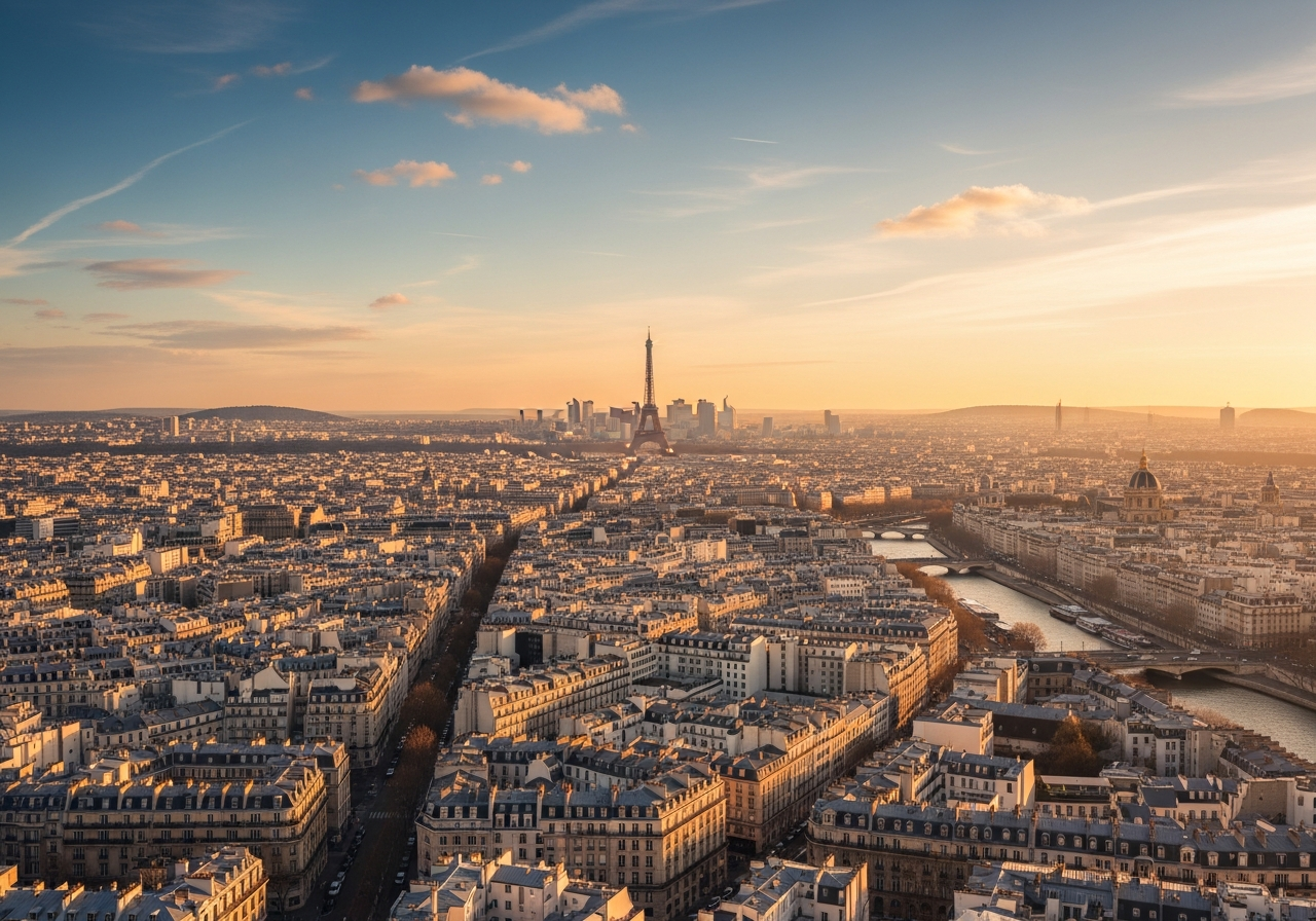Beautiful scenery in France