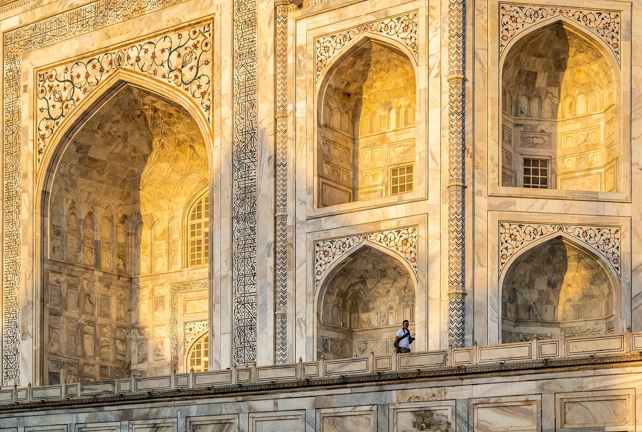 Beautiful scenery in India